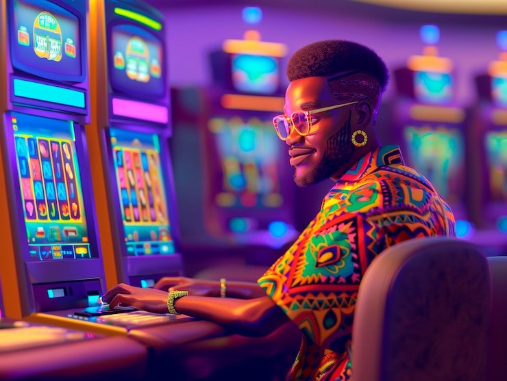 Dealer langsung dan layar putaran di studio acetoto888